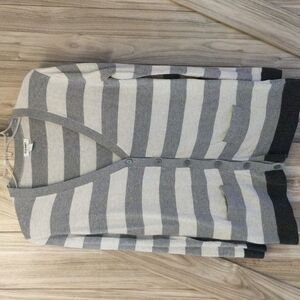 Old Navy Women's Striped Lightweight Cardigan Size Small